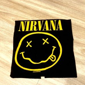 Nirvana Graphic Tee - size Large